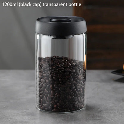 Airtight Coffee Bean Glass Jar