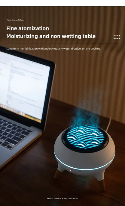50ML Gradient Color Humidifier Dynamic Essential Oil Diffuser