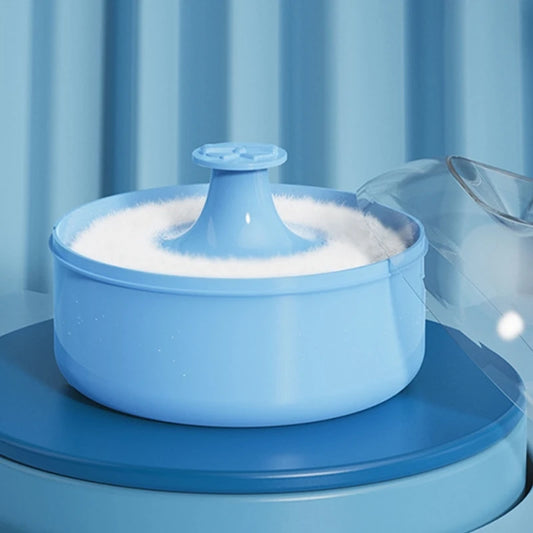 Infant Body Powder Puff with Container