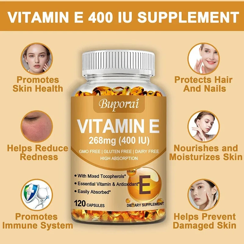 Natural Antioxidant Vitamin E 268mg Formula