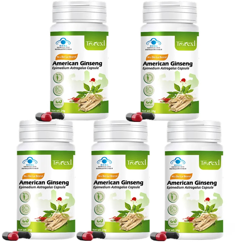 Natural Male Enhancement Ginseng Capsules