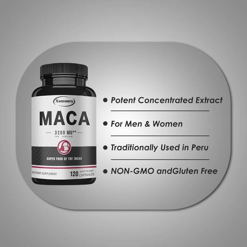 Ultimate Organic Black Maca Capsules