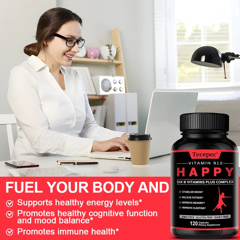 Energy Support Vitamin B Supplement