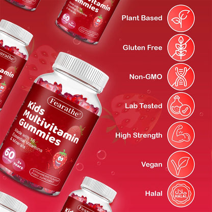 Kids Multivitamin Gummies with Vitamin C & Zinc