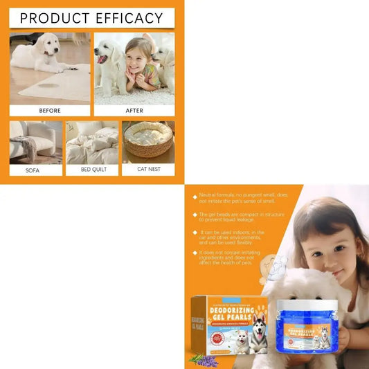 Natural Pet Odor Removal Gel