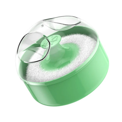 Infant Body Powder Puff with Container