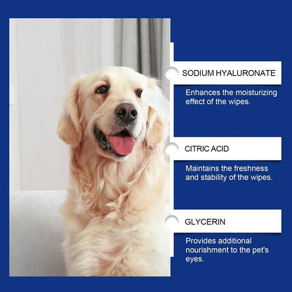 Botanical Pet Cleaning Wipes Natural Formula