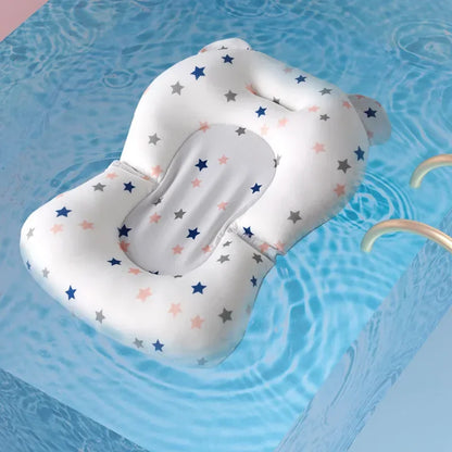 Newborn Bathtub Pillow with Anti-Slip Support