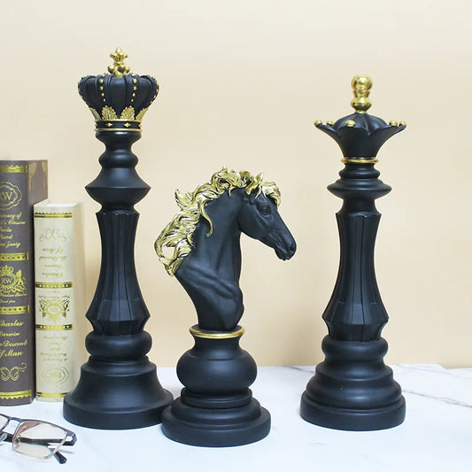 Royal Resin Chess Decor
