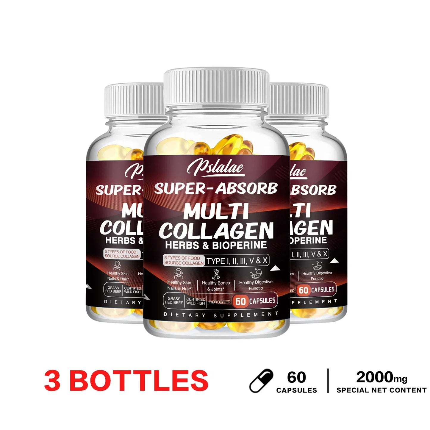 Organic Multi Collagen with Piperine for Absorption