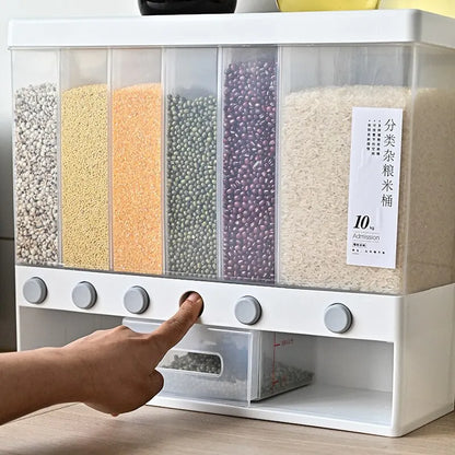 Rice and Grain Storage Dispenser