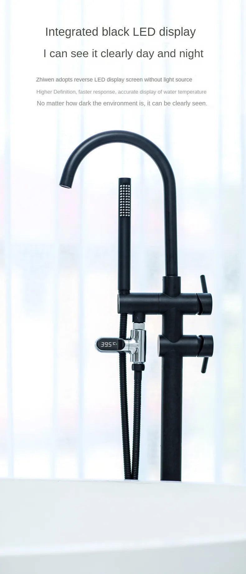 Self-Powered Water Temperature Meter
