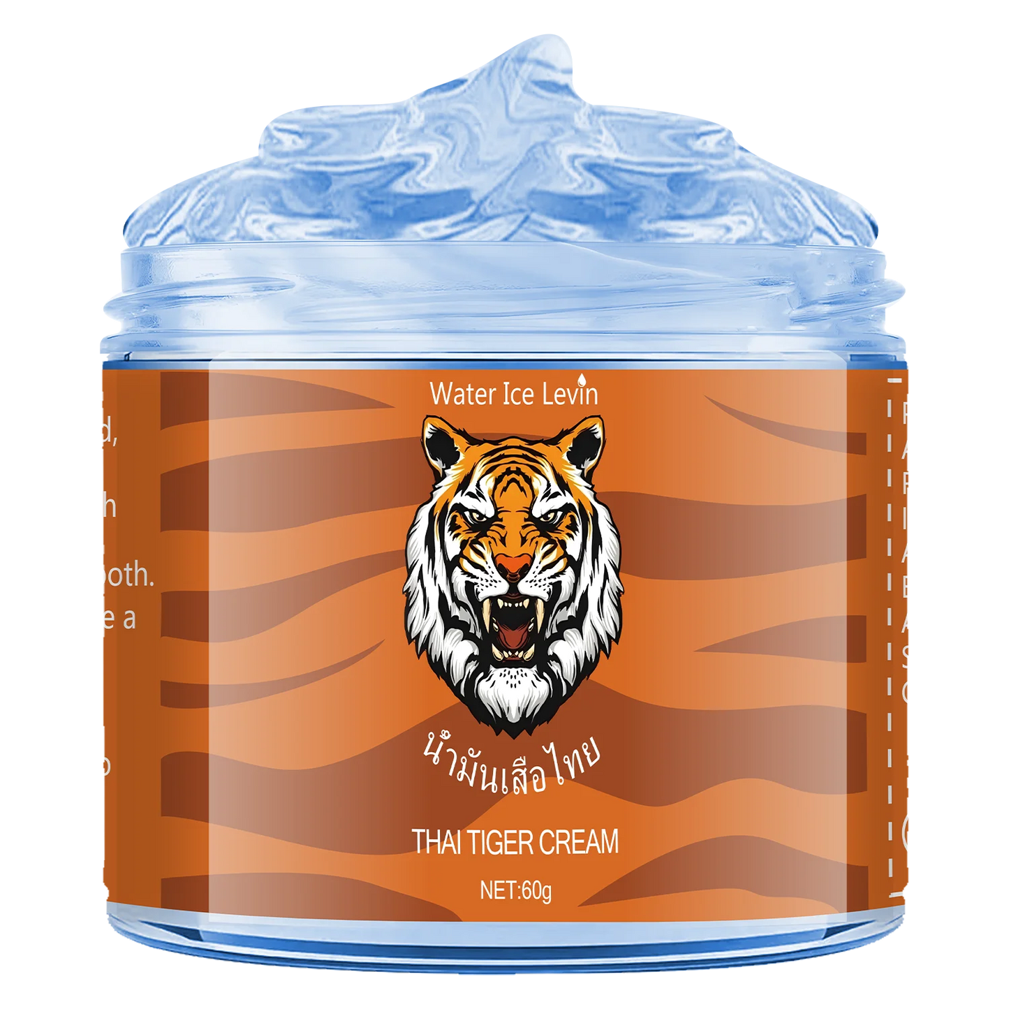 Thai Tiger Label Cream for Skin Massage and Firming