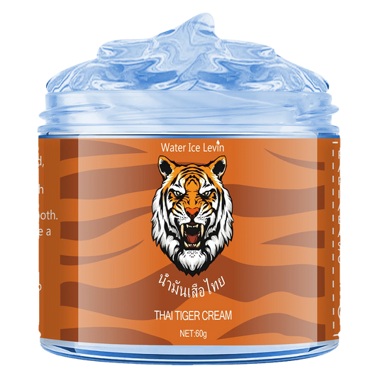 Thai Tiger Label Cream for Skin Massage and Firming