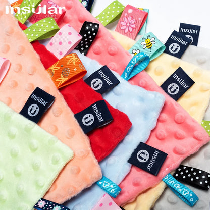 Newborn Comforting Towel Blanket with Taggies