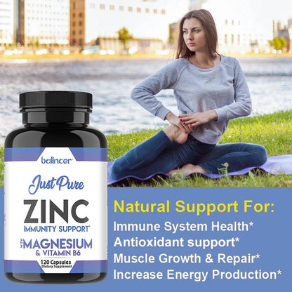 Daily Wellness Magnesium Zinc with Vitamin B6