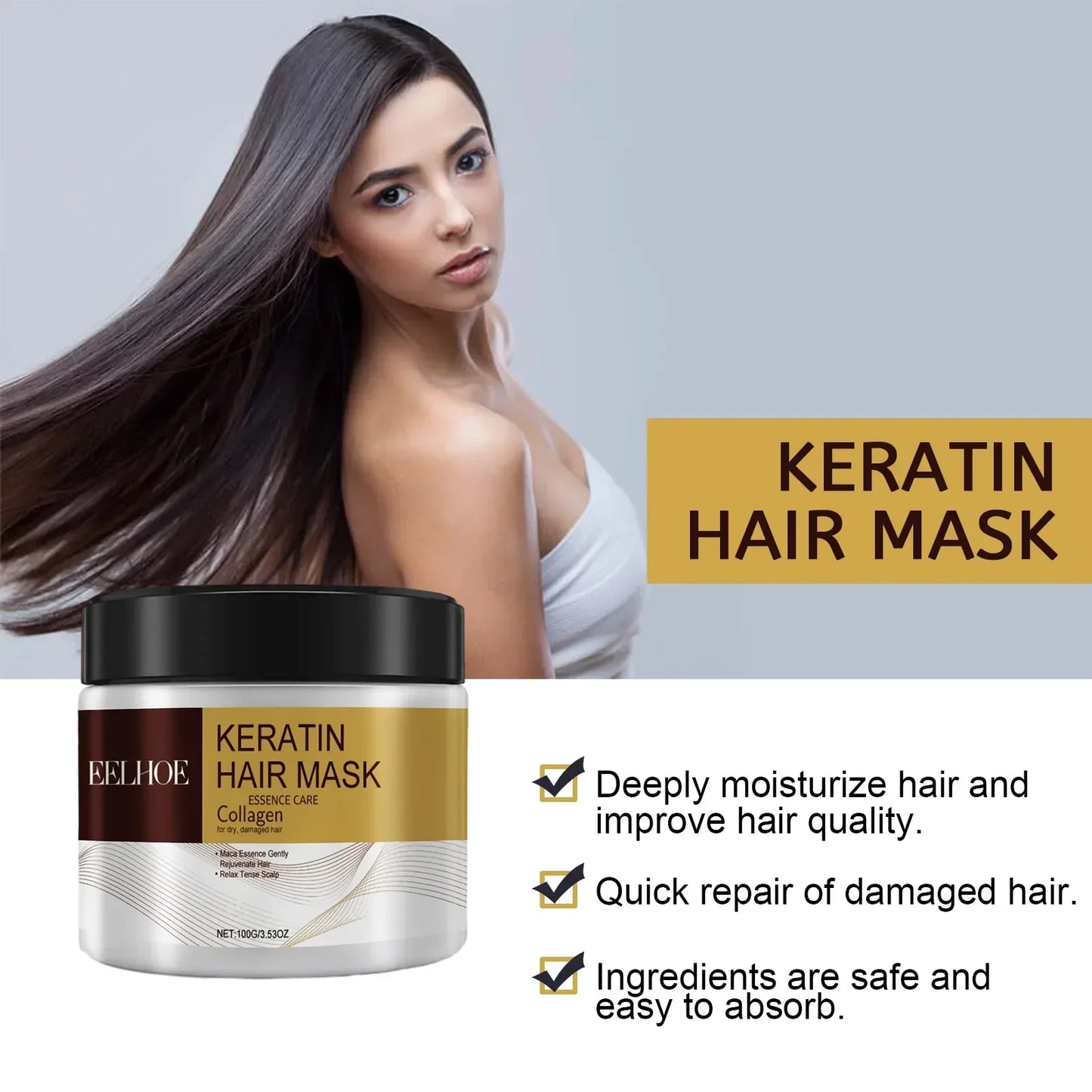 Natural Hair Damage Repair Mask