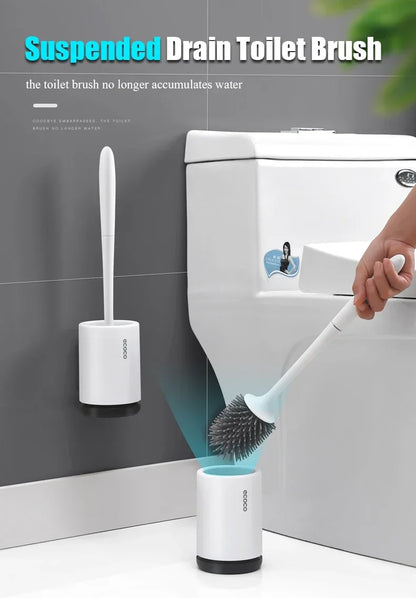 Bathroom Quick Drain Toilet Brush
