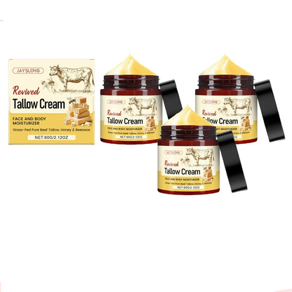 Natural Tallow Beeswax Face Moisturizer