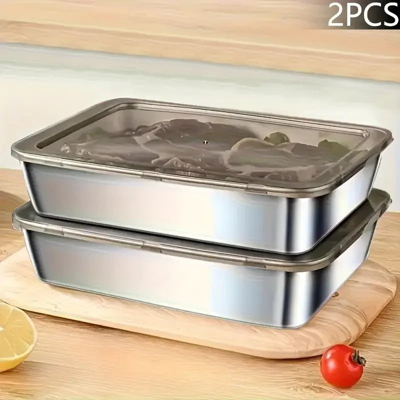 Stackable Kitchen Food Containers