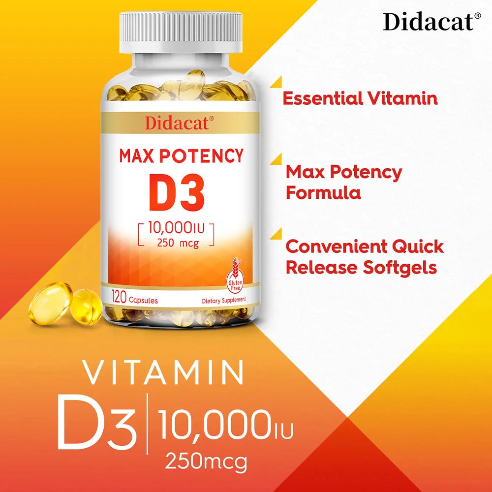 Vitamin D3 Supplement for Bone Health