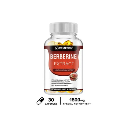 Berberine Vitamin Supplement for Glucose Support