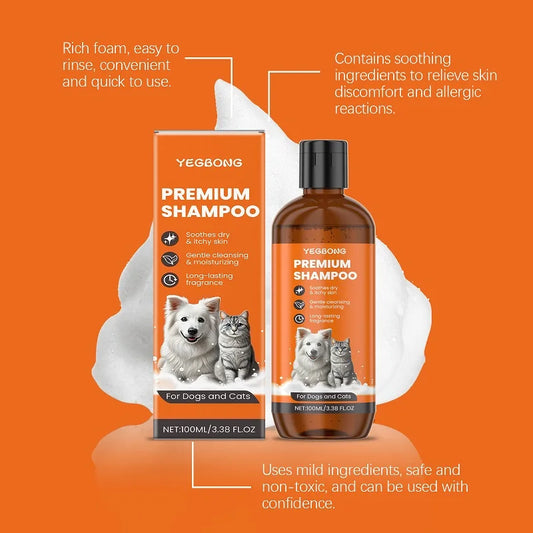 Natural Pet Flea Repellent Shampoo