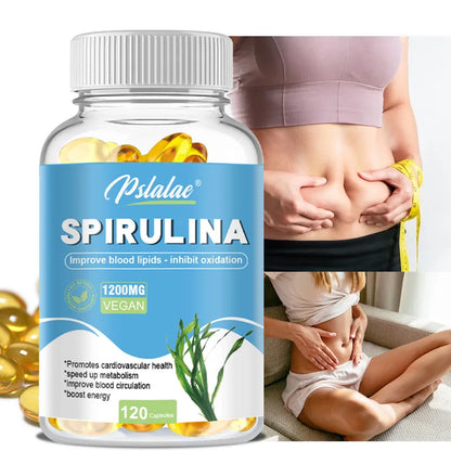 Organic Spirulina Immune Support Capsules