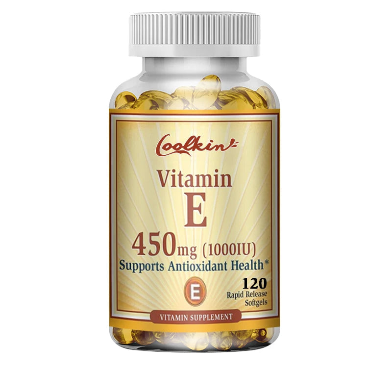 Vitamin E Capsules for Firming & Radiance
