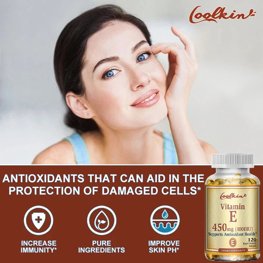 Vitamin E Capsules for Firming & Radiance