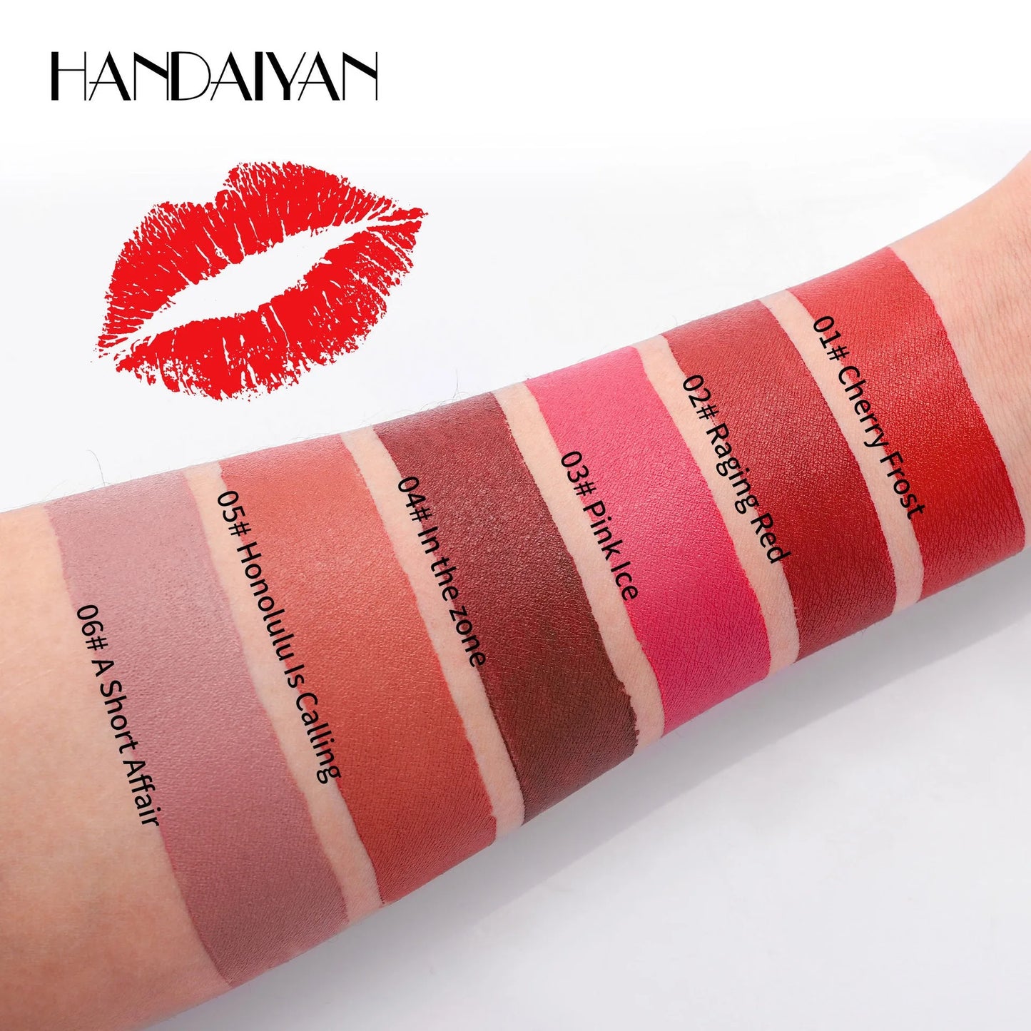 Natural Moisture Matte Lipstick Texture