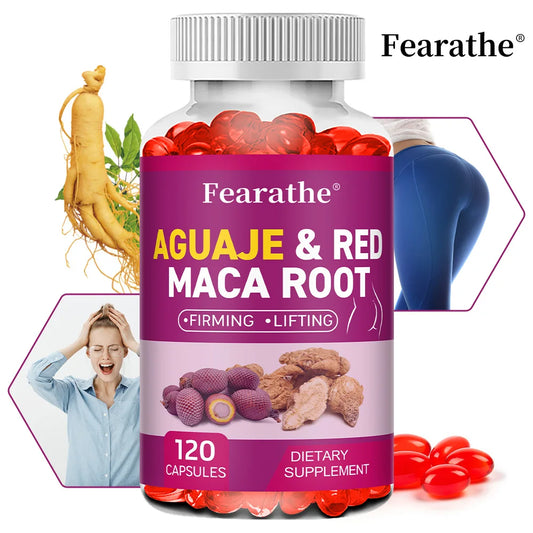 Organic Aguaje Red Maca Capsules