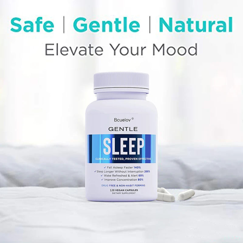 Bcuelov Natural Sleep Aid Supplement