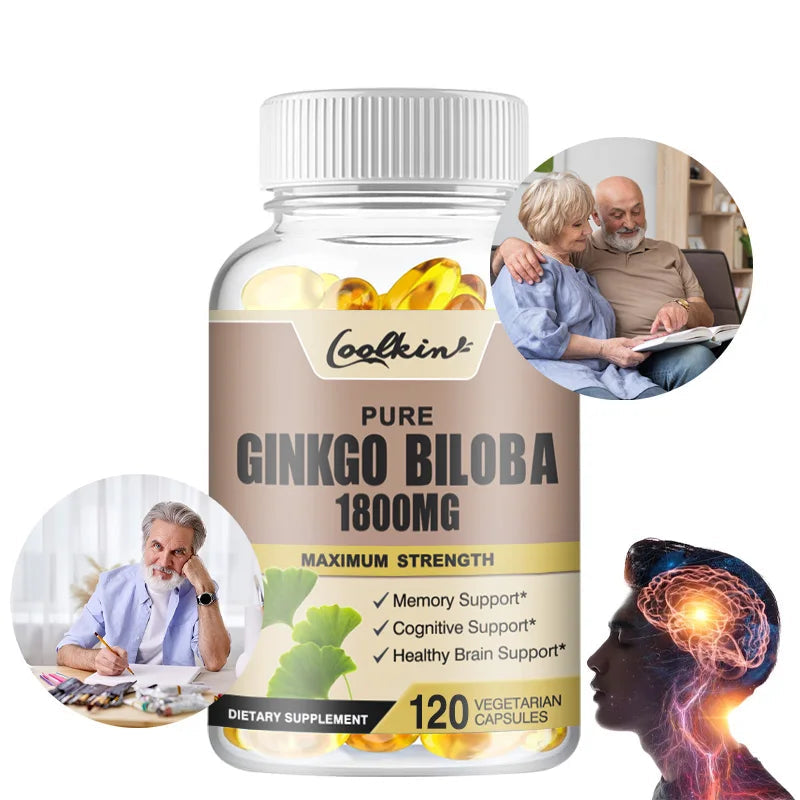 Organic Ginkgo Leaf Brain Supplement