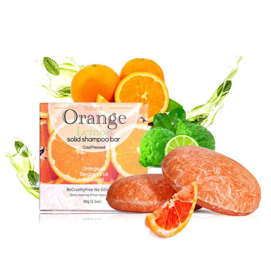Natural Solid Shampoo Bar for Cleaning