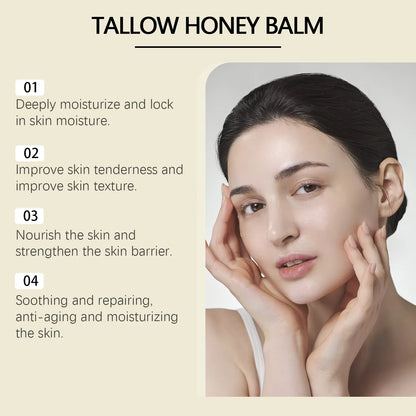 Organic Whipped Tallow and Honey Moisturizer