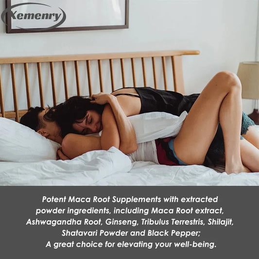 Organic Maca Stamina Support Supplement