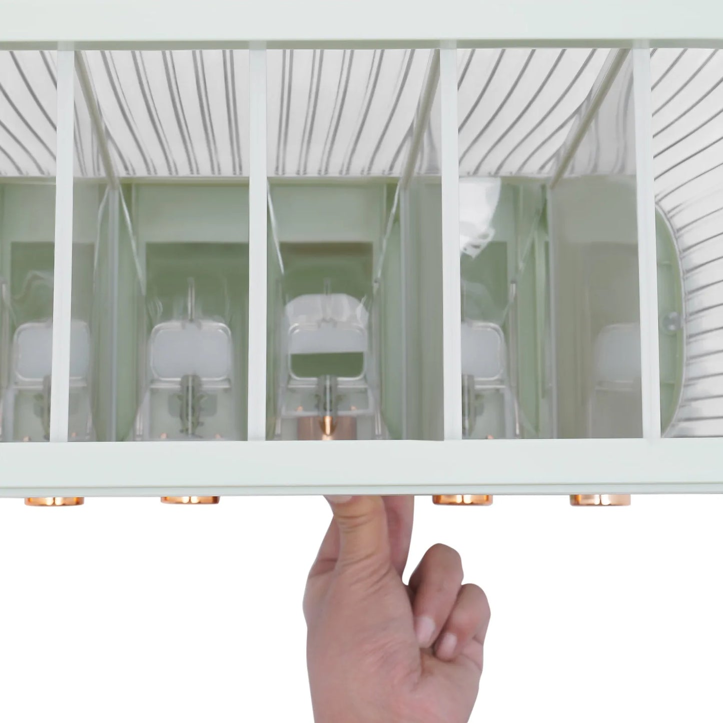 6-Grid Multigrain Rice Storage Bin