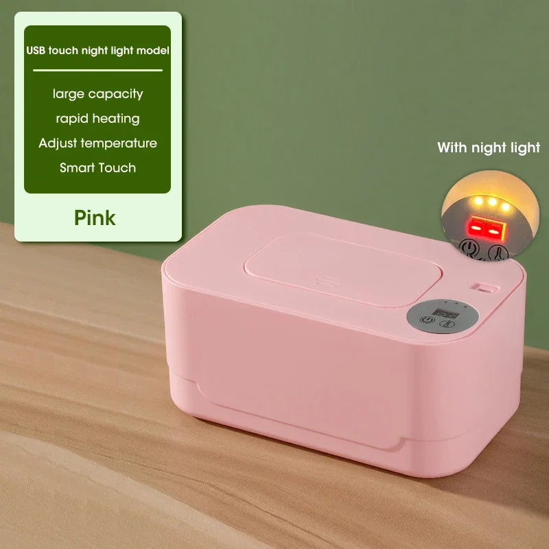 Portable Baby Wipe Warmer with LED Display