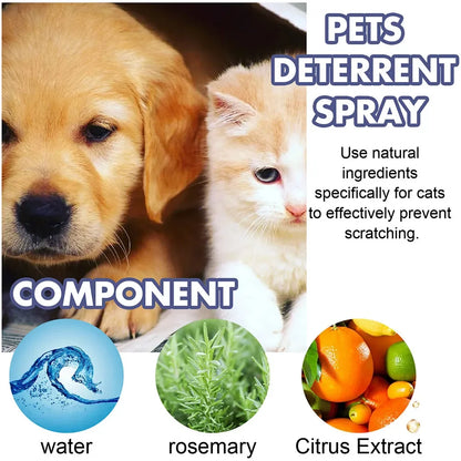 Natural Cat Scratch Deterrent Spray