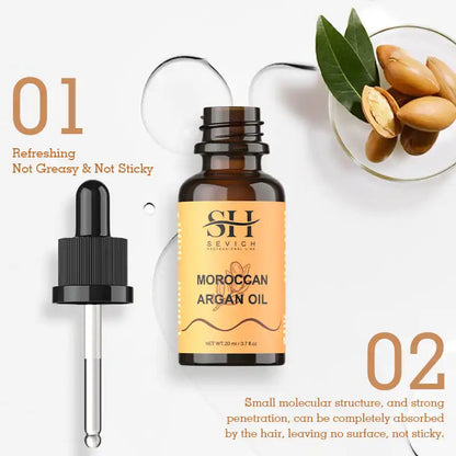 Scalp Treatment with Moroccan Argan Oil