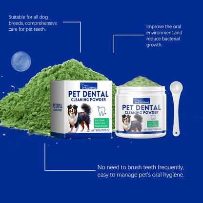 Dog Teeth Cleaning Powder Natural Formula
