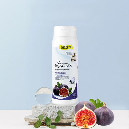 Natural Pet Dry Shampoo Powder