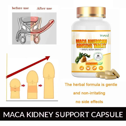 Organic Maca American Ginseng Supplement