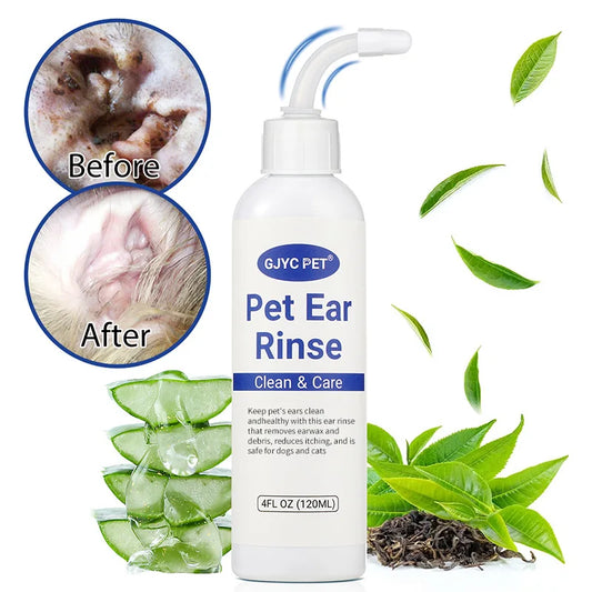 Natural Pet Ear Cleaner Drops