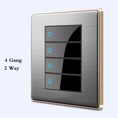 Brushed Stainless Steel Wall Switch