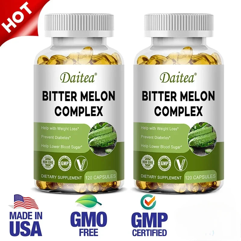 Bitter Melon Vitamin Supplement Capsules