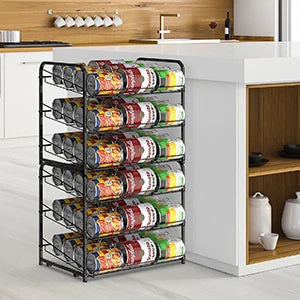 Stackable Can Storage Organizer Rack