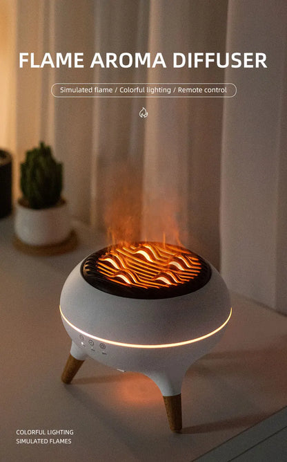 50ML Gradient Color Humidifier Dynamic Essential Oil Diffuser