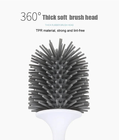Bathroom Quick Drain Toilet Brush